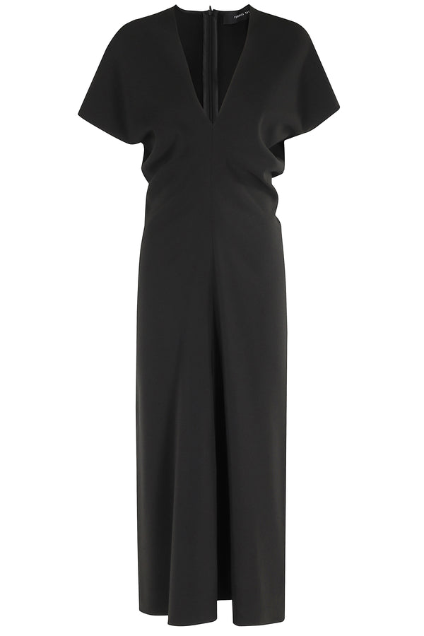SHORT VISCOSE DRESS