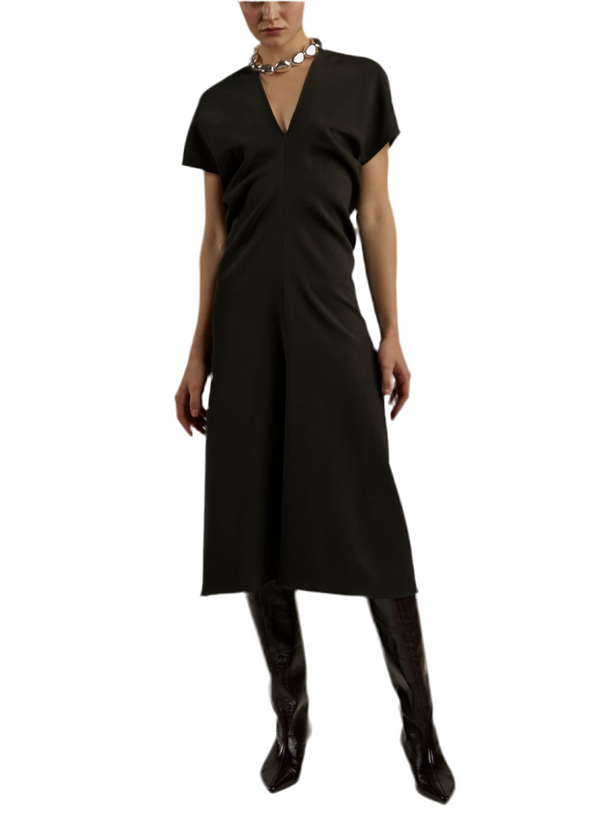SHORT VISCOSE DRESS