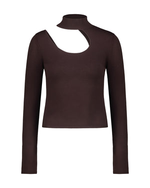VISCOSE CUT SWEATER