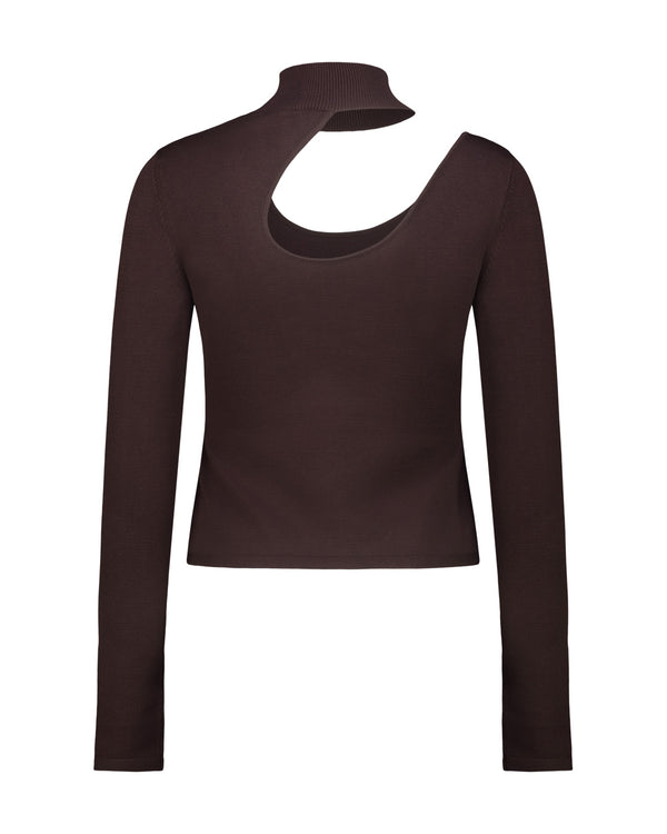 VISCOSE CUT SWEATER