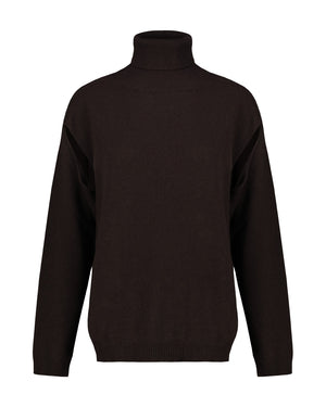CREW NECK CASHMERE BLEND SWEATER