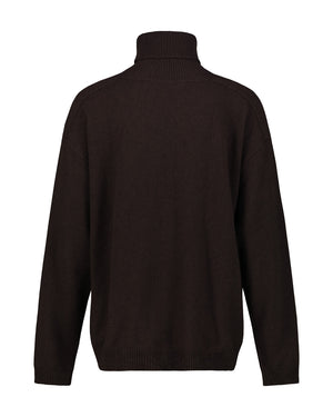 CREW NECK CASHMERE BLEND SWEATER