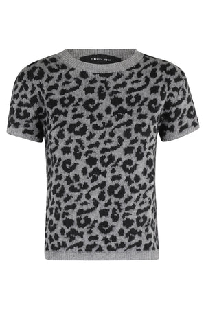 CREW NECK SPOTTED SHORT SLEEVE