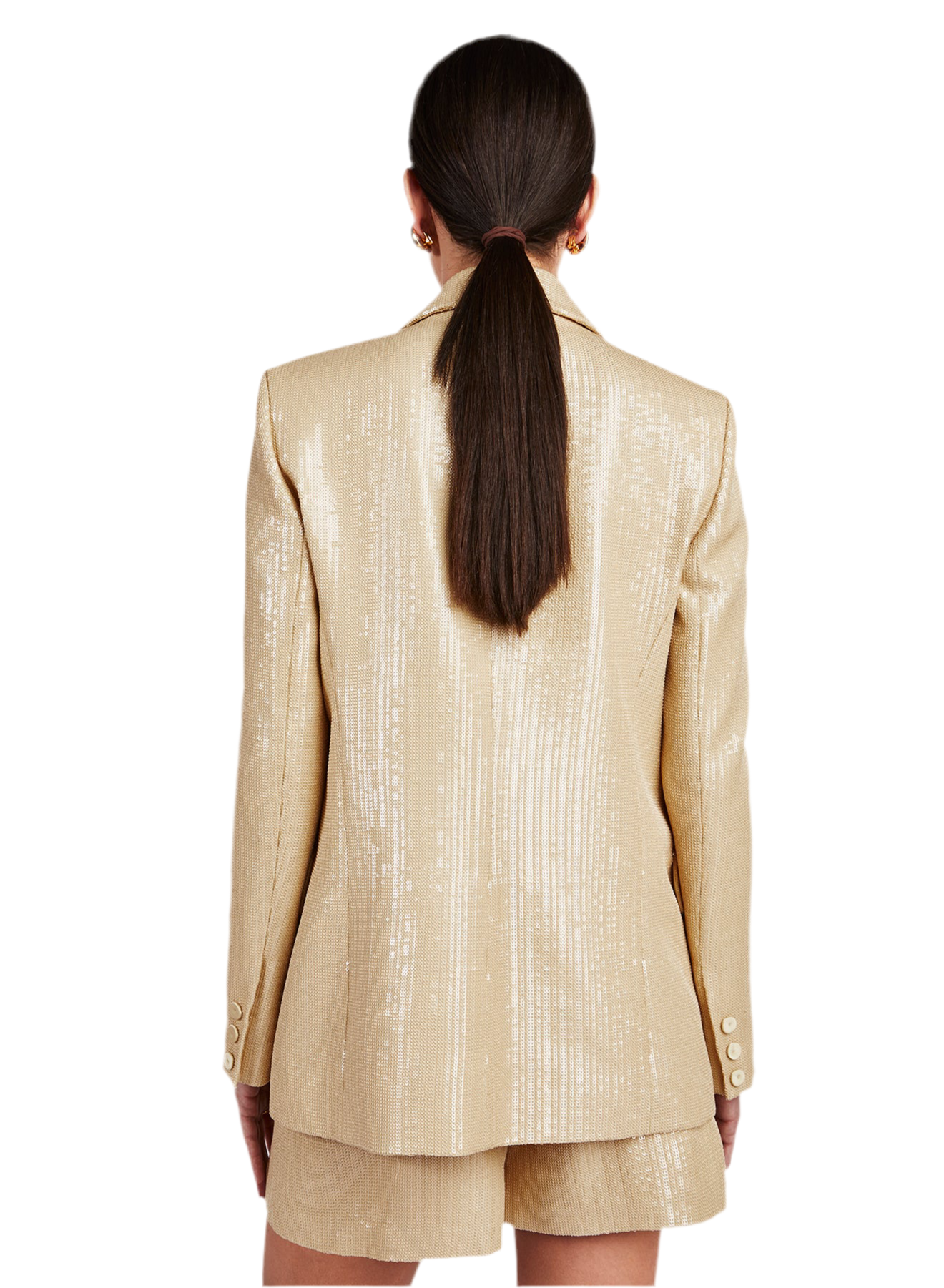 BLAZER RAFIA PAILETTES