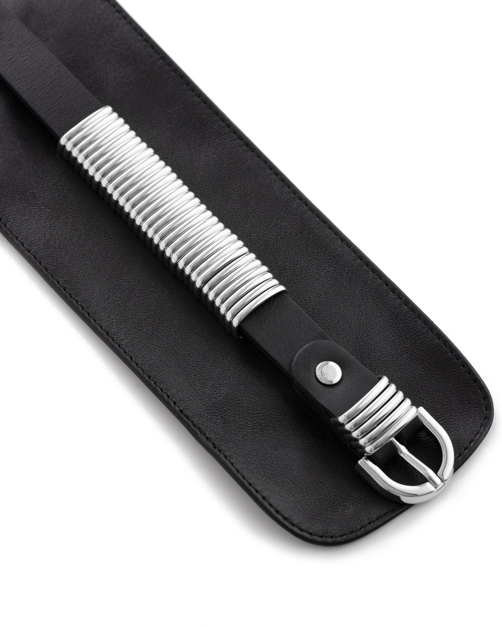 HIGH RING BELT SILVER