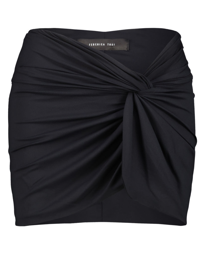 COPRICOSTUME GONNA CORTA NERO