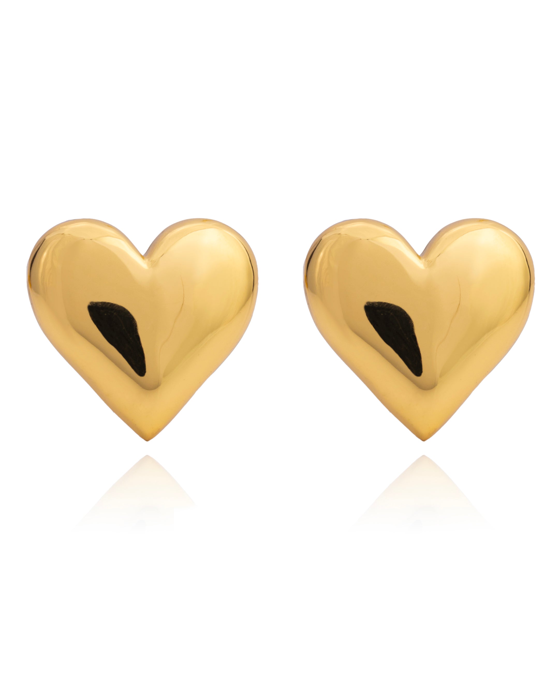 EARRING LOVE GOLD