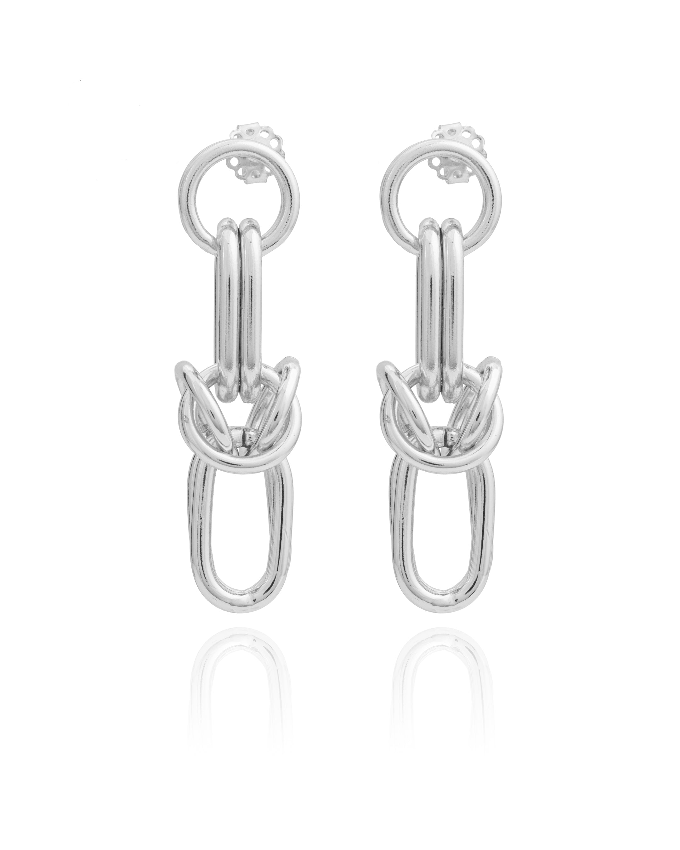 EARRING CECILE SILVER