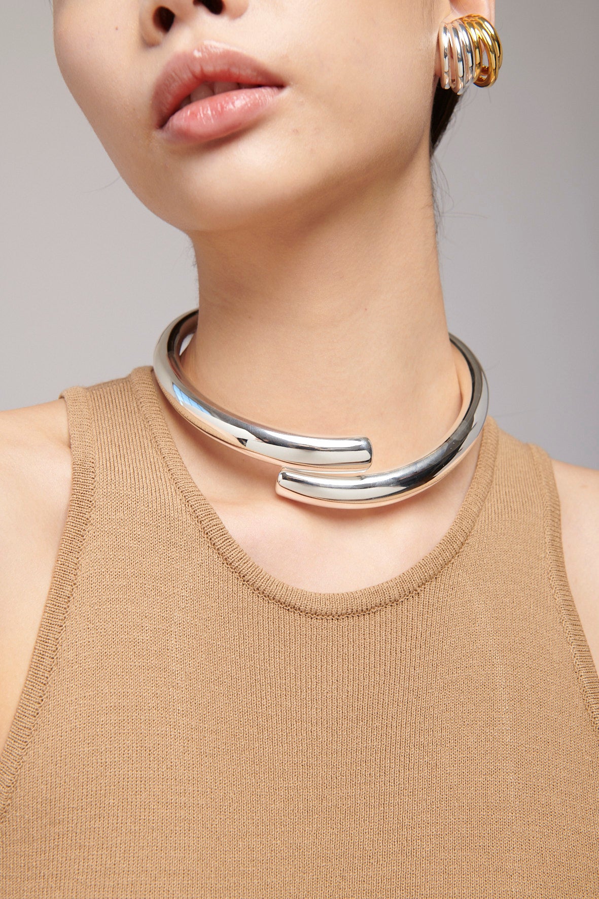 CHOKER TUBE SILVER