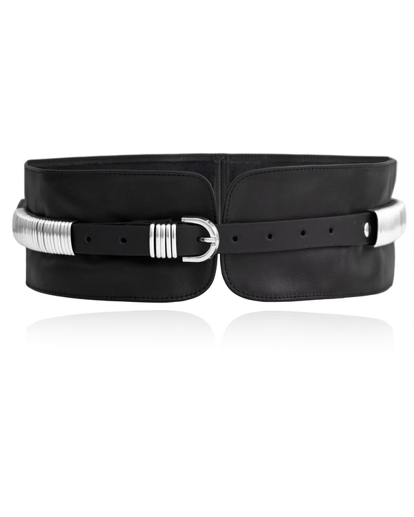 HIGH RING BELT SILVER