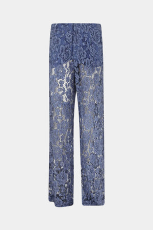 PANTALONI 5 TASCHE IN PIZZO