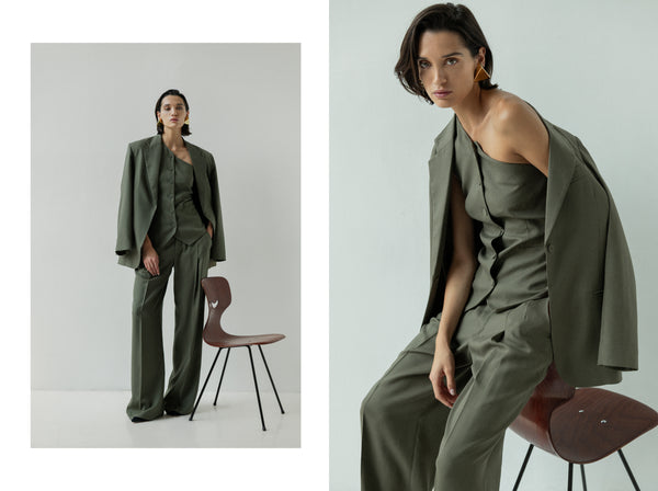 GILET MONOSPALLA IN CANVAS