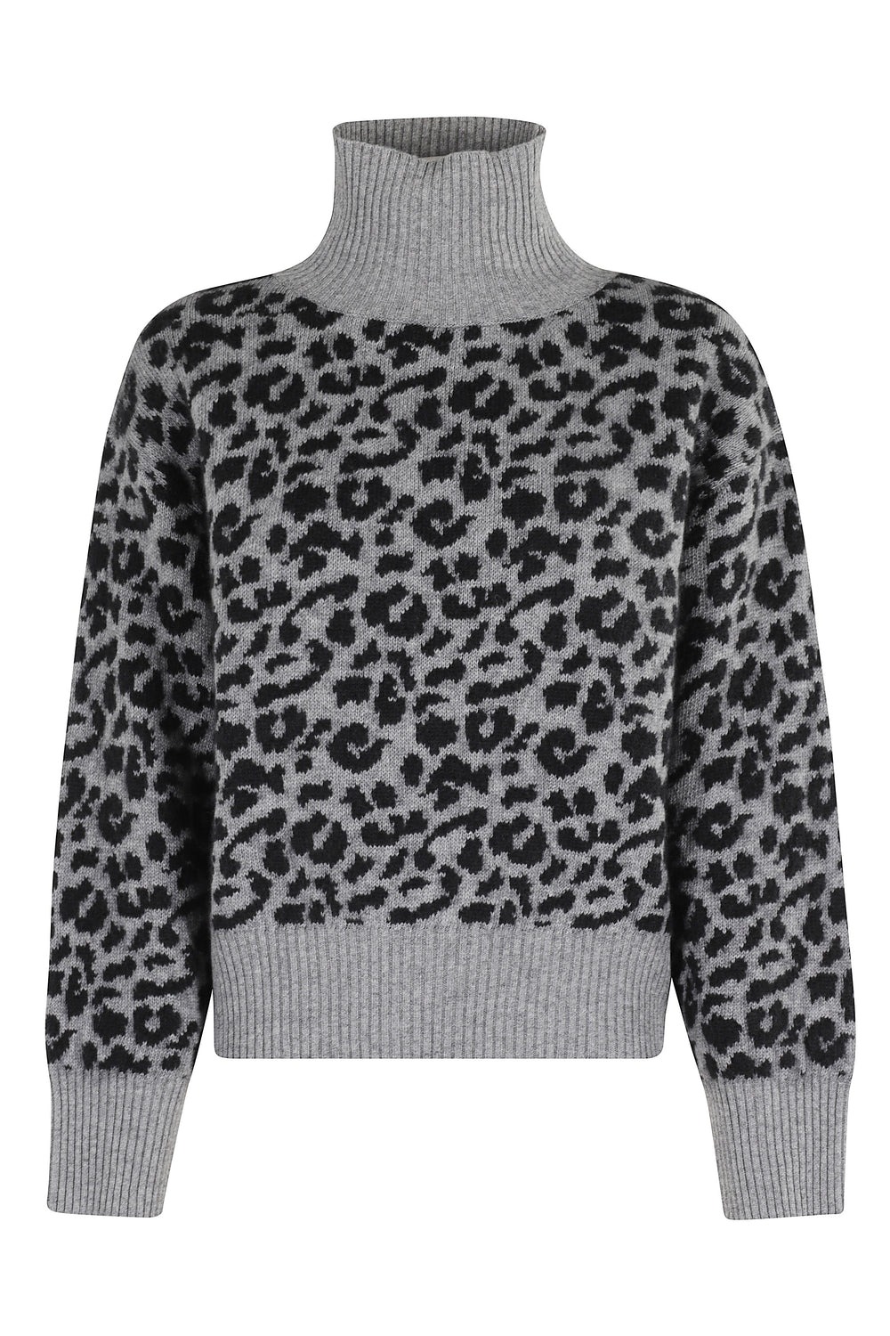 MAGLIA MACULATA COLLO ALTO