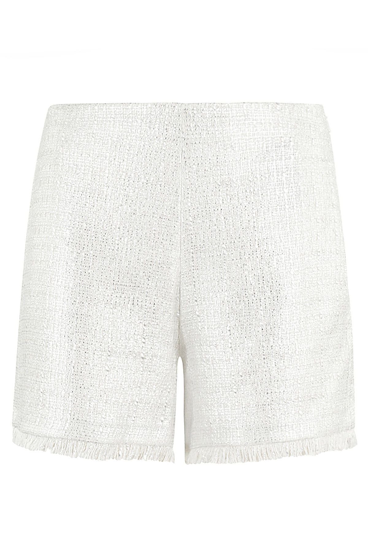 SHORTS BOUCLE&#39; ARGENTO