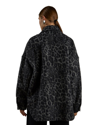 GIACCA CAMICIA LANA MACULATA