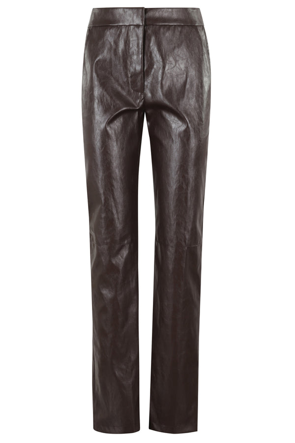 PANTALONE PELLE METALLO