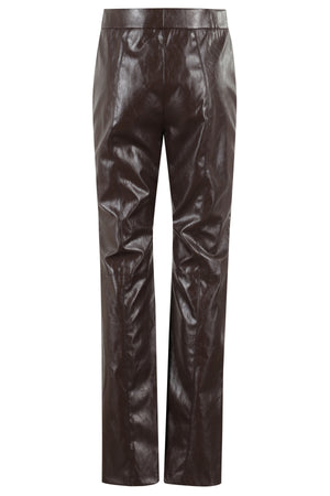 PANTALONE PELLE METALLO