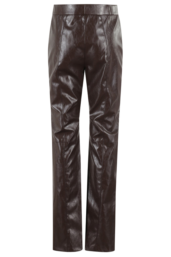 PANTALONE PELLE METALLO