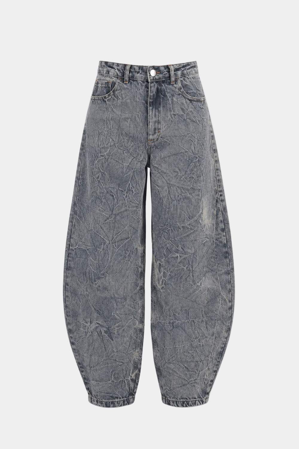 JEANS BALLOON DENIM SABBIATO