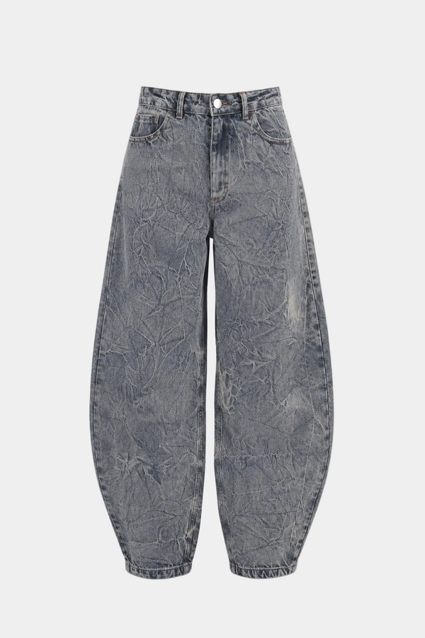 JEANS BALLOON DENIM SABBIATO