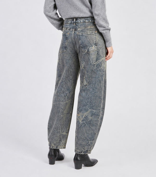 JEANS BALLOON DENIM SABBIATO