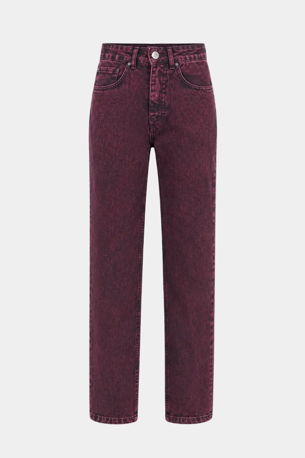 JEANS GAMBA DRITTA DENIM SABBIATO