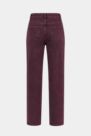 JEANS GAMBA DRITTA DENIM SABBIATO