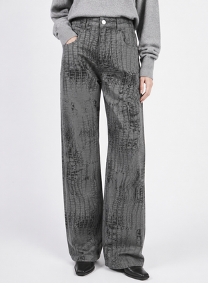 JEANS STAMPA COCCO