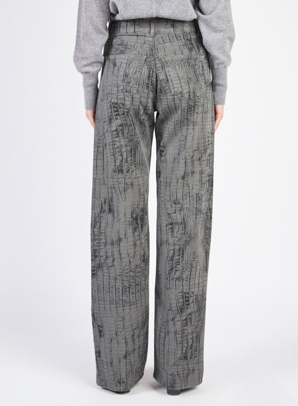 JEANS STAMPA COCCO