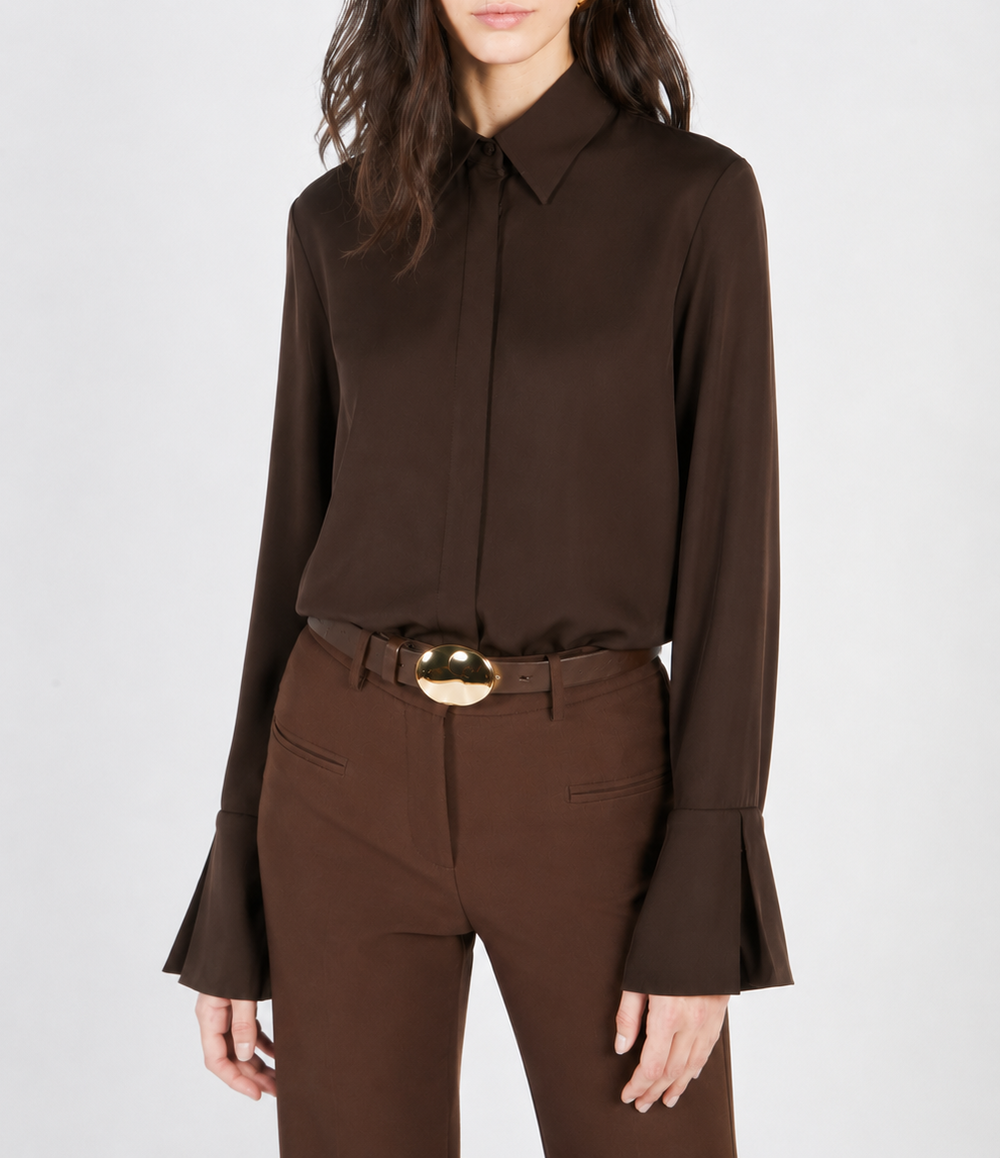 CAMICIA CLASSICA MISTO SETA