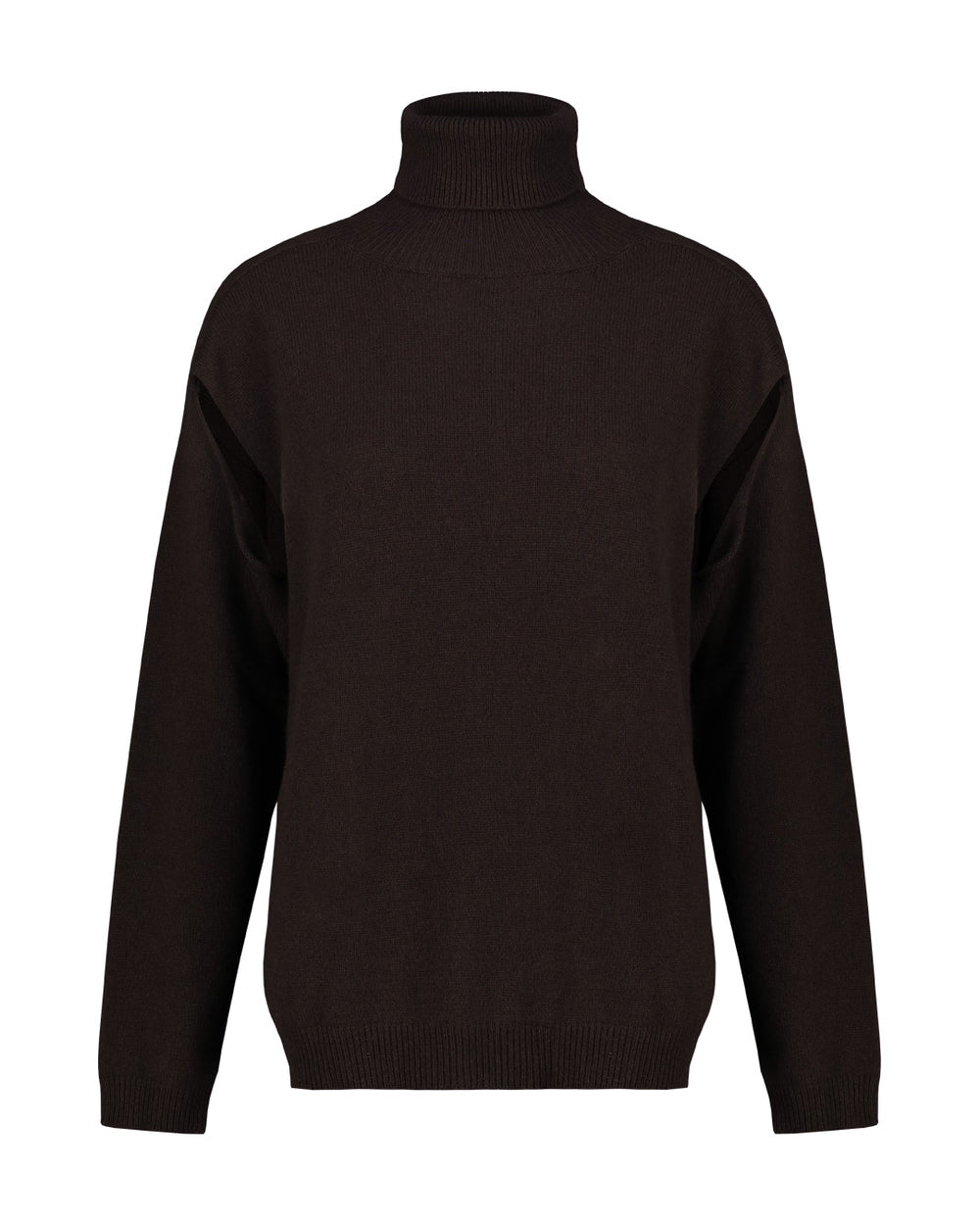 MAGLIA MISTO CASHMERE CUT GIROCOLLO
