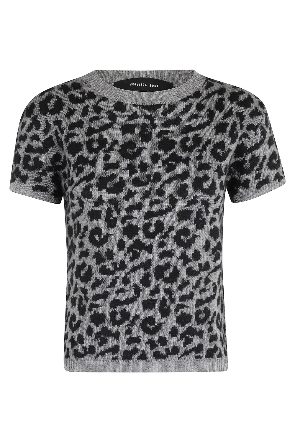 CREW NECK MANICA CORTA MACULATA