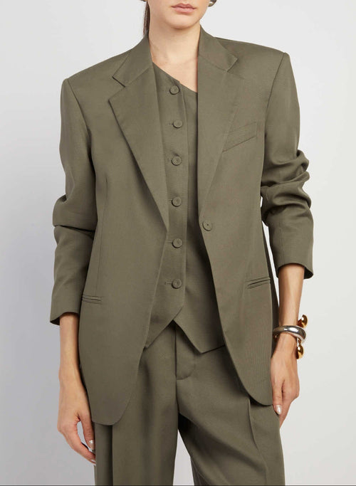 BLAZER OVER IN CANVAS