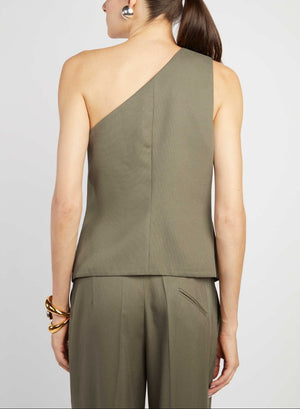 GILET MONOSPALLA IN CANVAS