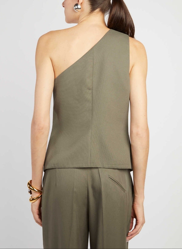 GILET MONOSPALLA IN CANVAS