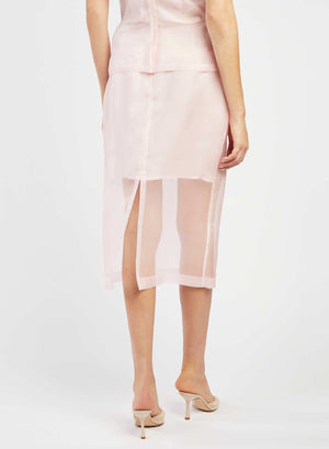 GONNA IN ORGANZA DI SETA
