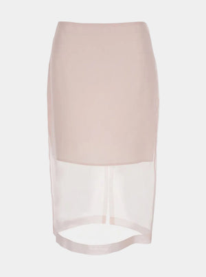 GONNA IN ORGANZA DI SETA