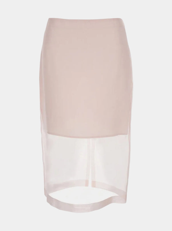 GONNA IN ORGANZA DI SETA