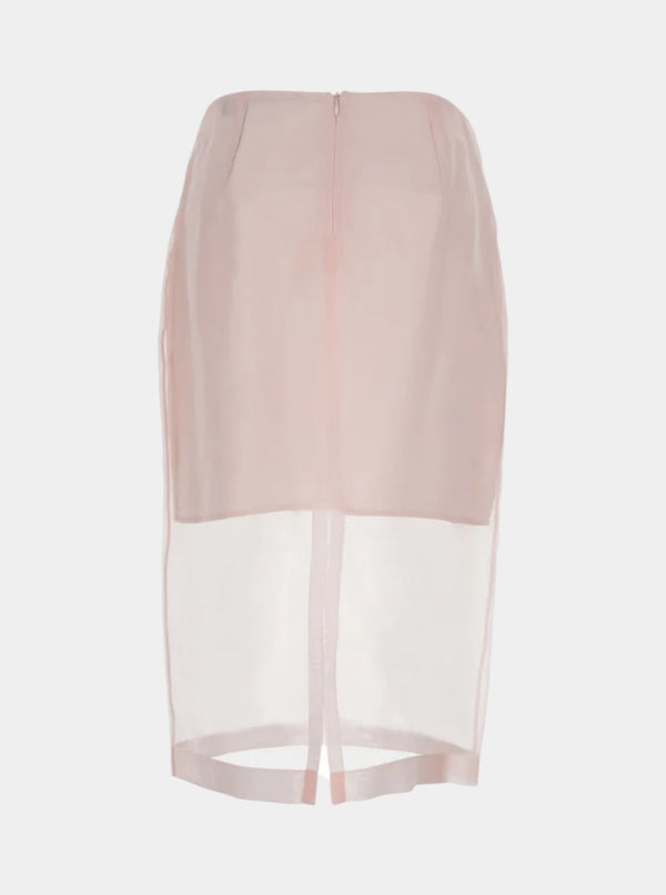 GONNA IN ORGANZA DI SETA