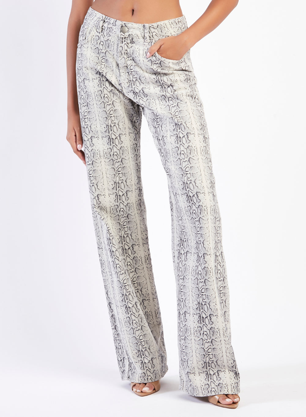 JEANS IN DENIM PITONATO