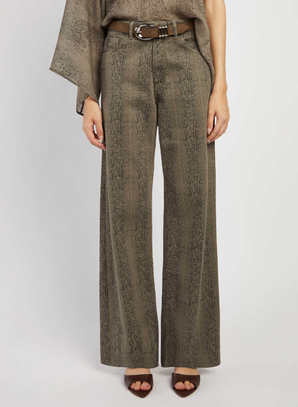 JEANS IN DENIM PITONATO