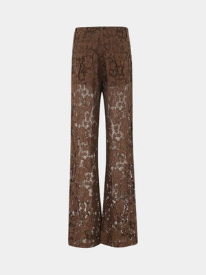 PANTALONI 5 TASCHE IN PIZZO