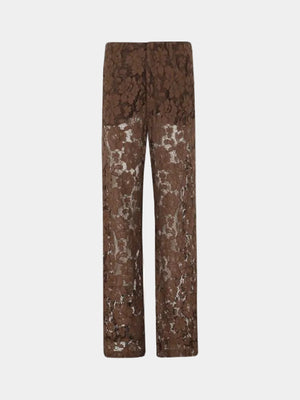 PANTALONI 5 TASCHE IN PIZZO