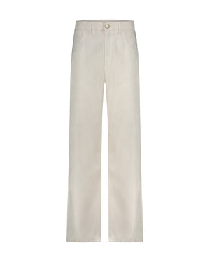 CARRY OVER BULL DENIM WHITE JEANS