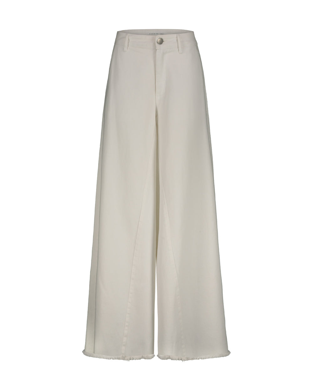JEANS WIDE BULL DENIM BIANCO