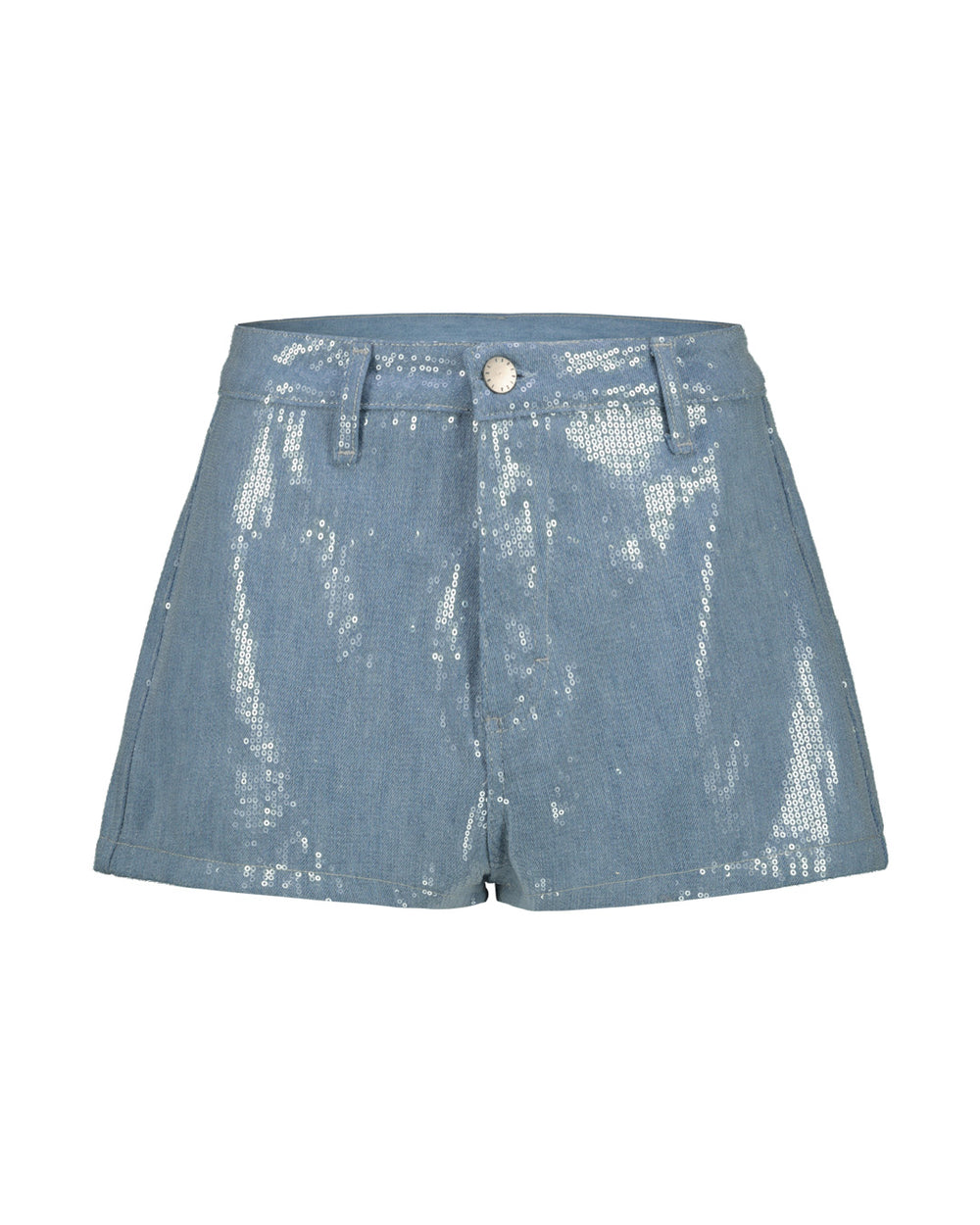 SHORT DENIM PAILLETTES