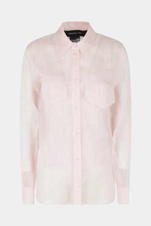 CAMICIA IN ORGANZA DI SETA
