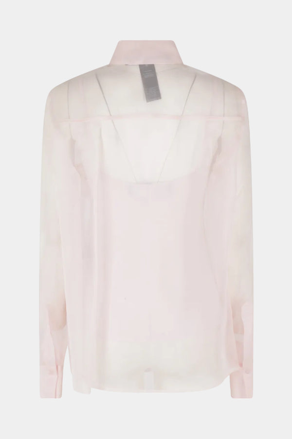 CAMICIA IN ORGANZA DI SETA