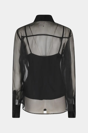 CAMICIA IN ORGANZA DI SETA