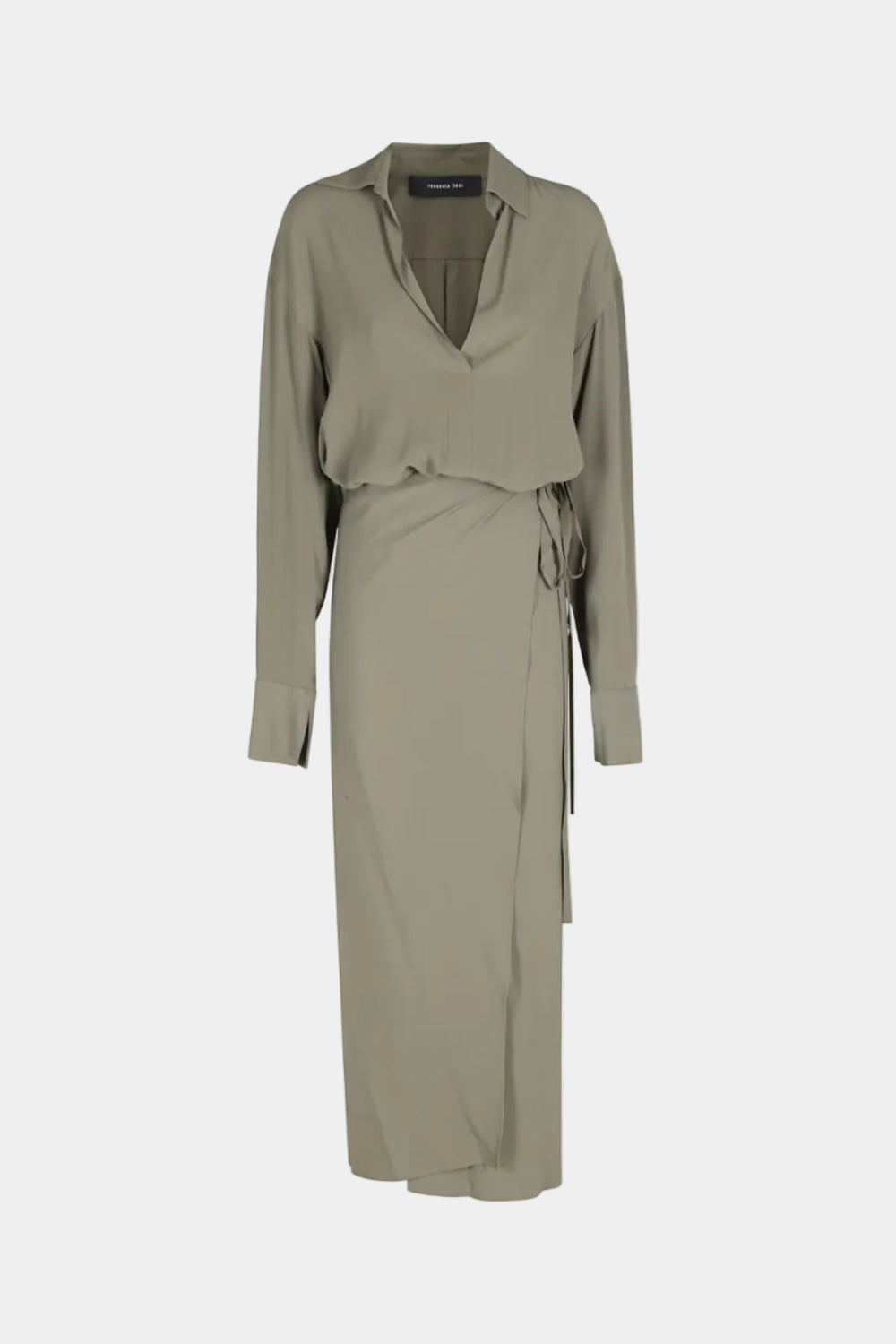 ABITO LUNGO PAREO CREPE DE CHINE